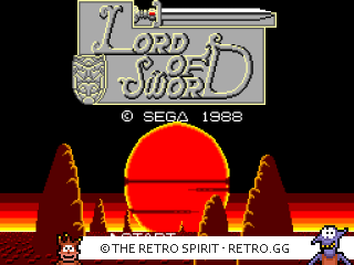 Game screenshot of Lord of the Sword