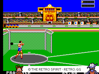 Game screenshot of Olympic Gold: Barcelona '92