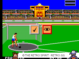 Game screenshot of Olympic Gold: Barcelona '92