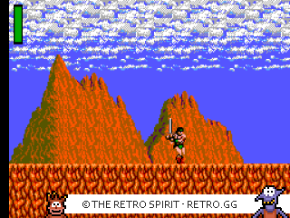 Game screenshot of Rastan