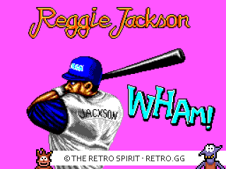 Game screenshot of Reggie Jackson Baseball