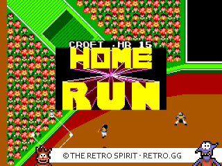 Game screenshot of Reggie Jackson Baseball