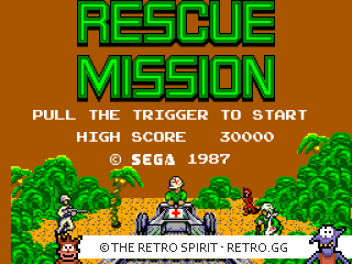 Game screenshot of Rescue Mission