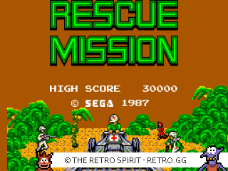 Game screenshot of Rescue Mission