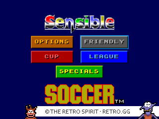 Game screenshot of Sensible Soccer