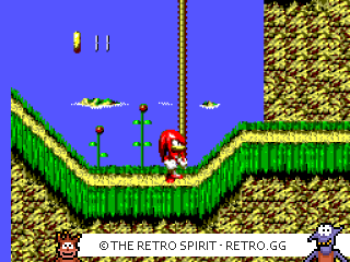 Game screenshot of Sonic Blast