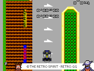 Game screenshot of Super Racing