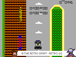 Game screenshot of Super Racing