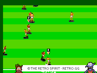 Game screenshot of Tecmo World Cup '93