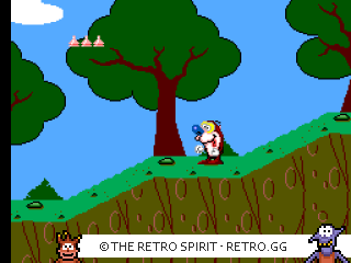 Game screenshot of The Quest for the Shaven Yak Starring Ren Hoek & Stimpy