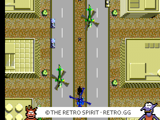 Game screenshot of Thunder Blade