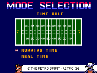 Game screenshot of Walter Payton Football