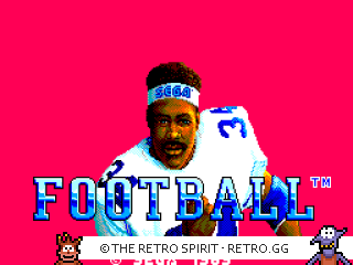 Game screenshot of Walter Payton Football