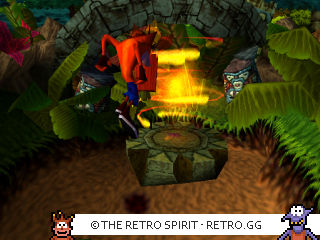 Game screenshot of Crash Bandicoot