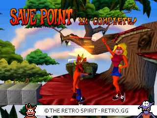 Game screenshot of Crash Bandicoot