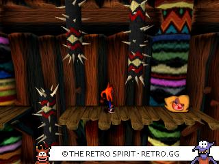 Game screenshot of Crash Bandicoot