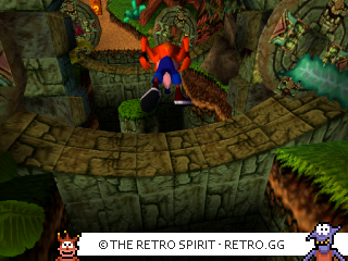 Game screenshot of Crash Bandicoot