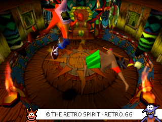 Game screenshot of Crash Bandicoot