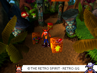 Game screenshot of Crash Bandicoot