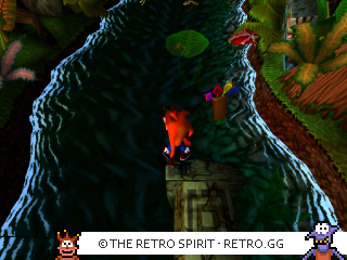 Game screenshot of Crash Bandicoot