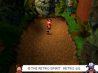 Game screenshot of Crash Bandicoot