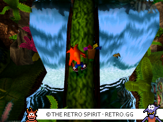 Game screenshot of Crash Bandicoot