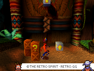 Game screenshot of Crash Bandicoot