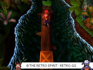 Game screenshot of Crash Bandicoot