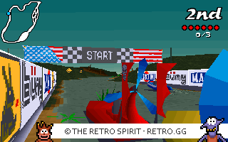 Game screenshot of Big Red Racing