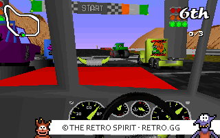 Game screenshot of Big Red Racing