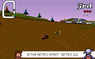 Game screenshot of Big Red Racing