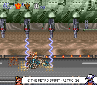 Game screenshot of Contra III: The Alien Wars