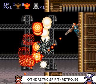 Game screenshot of Contra III: The Alien Wars