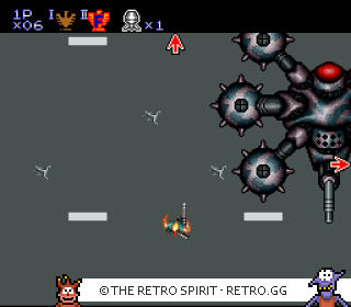 Game screenshot of Contra III: The Alien Wars