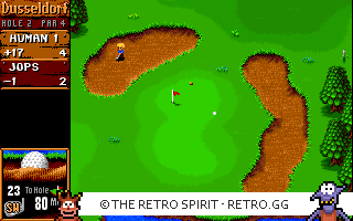 Game screenshot of Sensible Golf