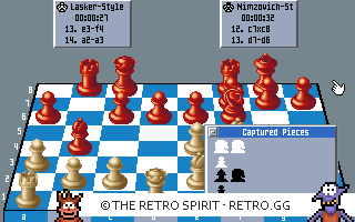 Game screenshot of The Chessmaster 3000