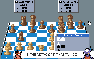 Game screenshot of The Chessmaster 3000