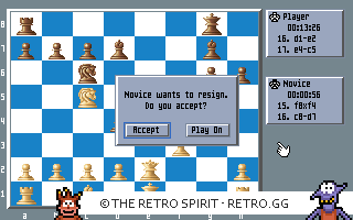 Game screenshot of The Chessmaster 3000