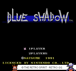 Game screenshot of Blue Shadow