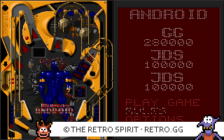 Game screenshot of Epic Pinball