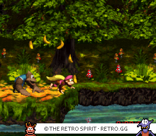 Game screenshot of Donkey Kong Country 3: Dixie Kong's Double Trouble!