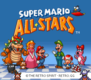 Game screenshot of Super Mario All-Stars