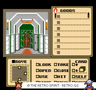 Game screenshot of Shadowgate