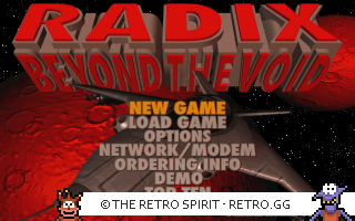 Game screenshot of Radix: Beyond the Void