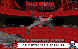 Game screenshot of Radix: Beyond the Void