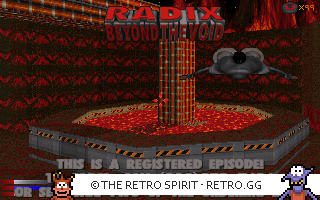 Game screenshot of Radix: Beyond the Void