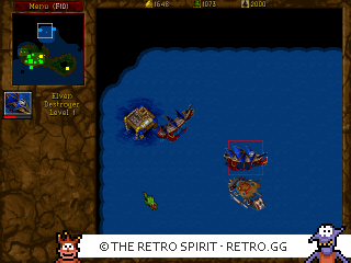 Game screenshot of Warcraft II: Tides of Darkness