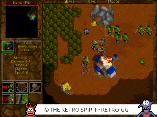 Game screenshot of Warcraft II: Tides of Darkness