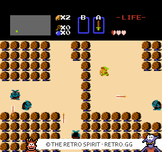 Game screenshot of The Legend of Zelda