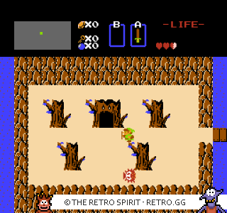 Game screenshot of The Legend of Zelda